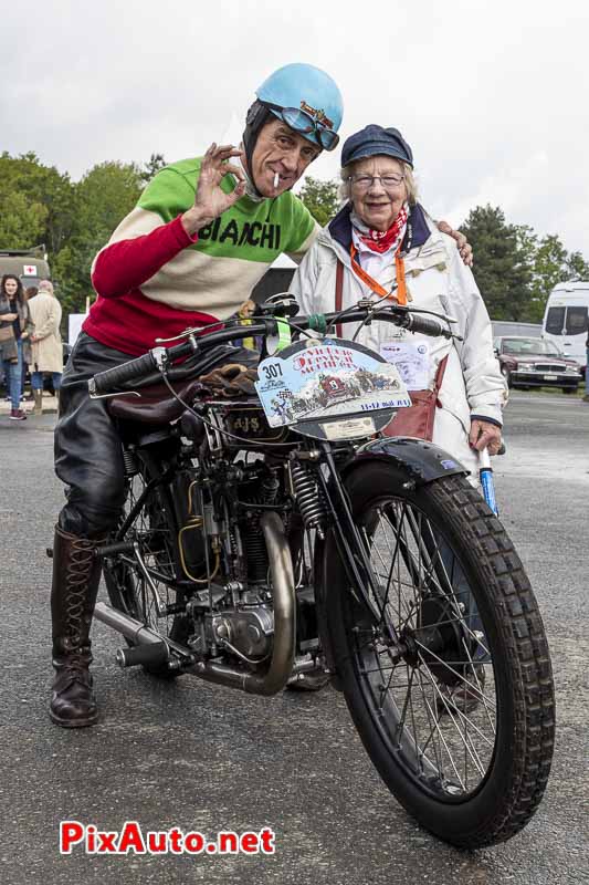 Vintage Revival Montlhery 2019, Ajs Big Port 350cc 1926