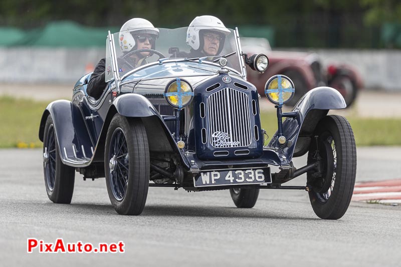 Vintage Revival Montlhery 2019, Alfa Romeo 6c 1750 Zagato