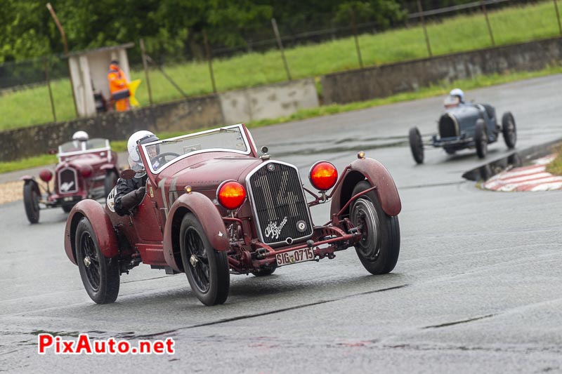 Vintage Revival Montlhery 2019, Alfa Romeo 6c Corsa Spider 1933