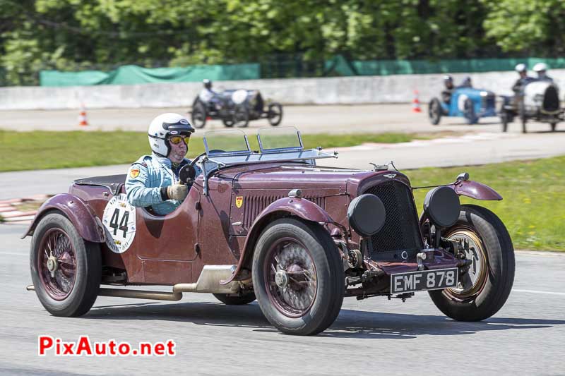 Vintage Revival Montlhery 2019, Aston Martin 2l Speed Model Sports 1936