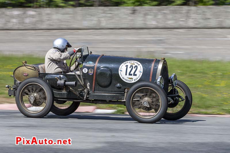 Vintage Revival Montlhery 2019, Bugatti Brescia Type 13