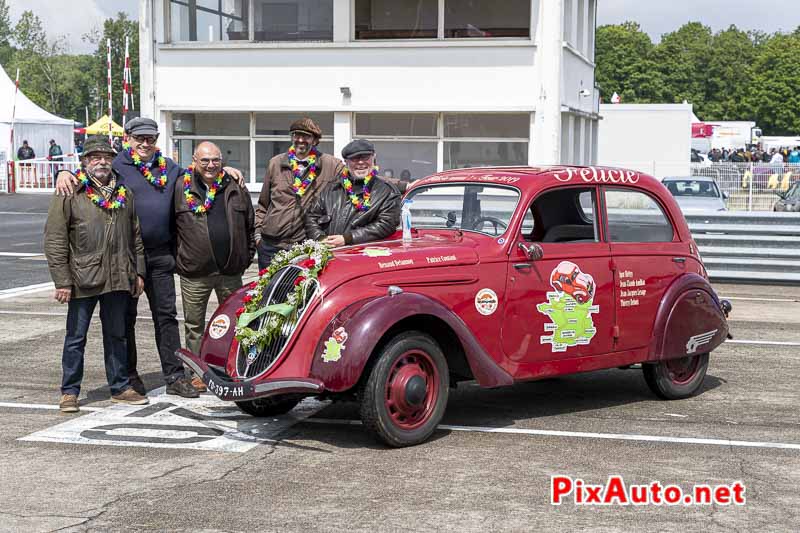 Vintage Revival Montlhery 2019, Le Tour de France en Peugeot 202