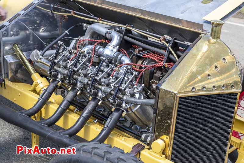 Vintage Revival Montlhery 2019, Moteur 8200cc Oakland Romano Demon