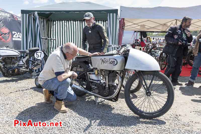 Vintage Revival Montlhery 2019, Norton Guthrie M30 500cc 1933