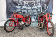 Vintage Revival Montlhery 2019, moto Terrot de Motoball