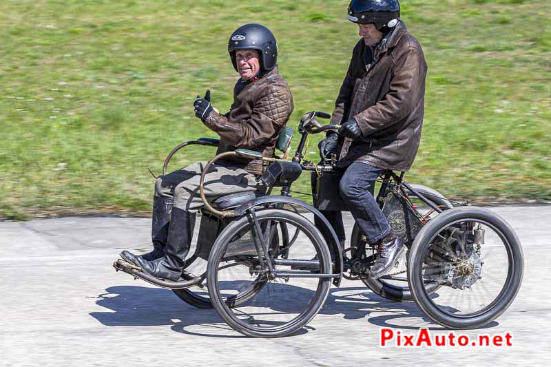 Vintage Revival Montlhery 2019, Quadricycle Clement 1899