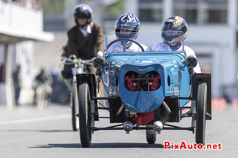 Vintage Revival Montlhery 2019, Tricyclecar Darmont-1919