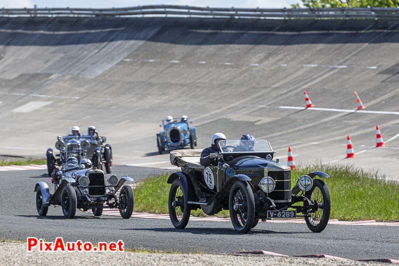 Vintage Revival Montlhery 2019, Vauxhall Prince Henry 4 Seater Sport