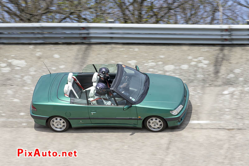 8e Youngtimers Festival, Peugeot 306 cabriolet Roland Garros