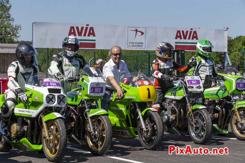 Coupes Moto Legende 2019, Alain Genoud et Motos Godier-genoud