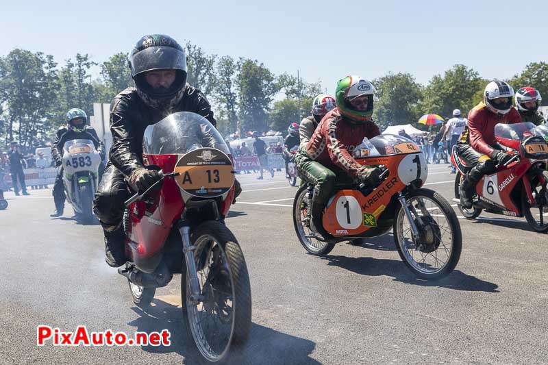 Coupes Moto Legende 2019, Depart Pre-grille Moto Gp