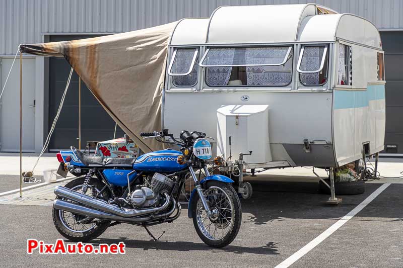 Coupes Moto Legende 2019, Kawasaki 750 H2 1972