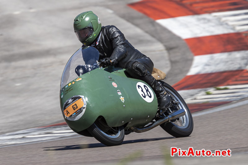 Coupes Moto Legende 2019, Moto Guzzi 350 Bialbero 1957