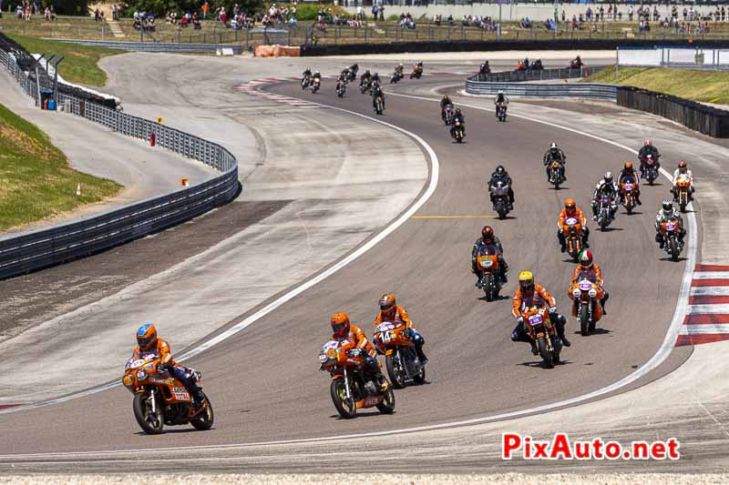 Coupes Moto Legende 2019, Parade Laverda