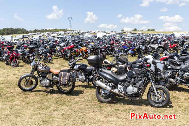 Coupes Moto Legende 2019, Parking Motos Visiteurs