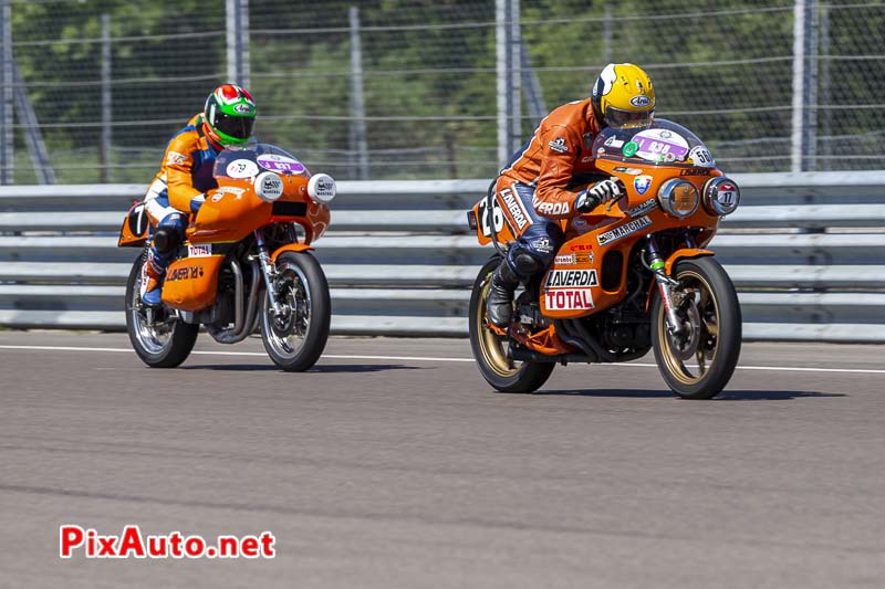 Coupes Moto Legende 2019, Piero Laverda Sur Une 1000 V6