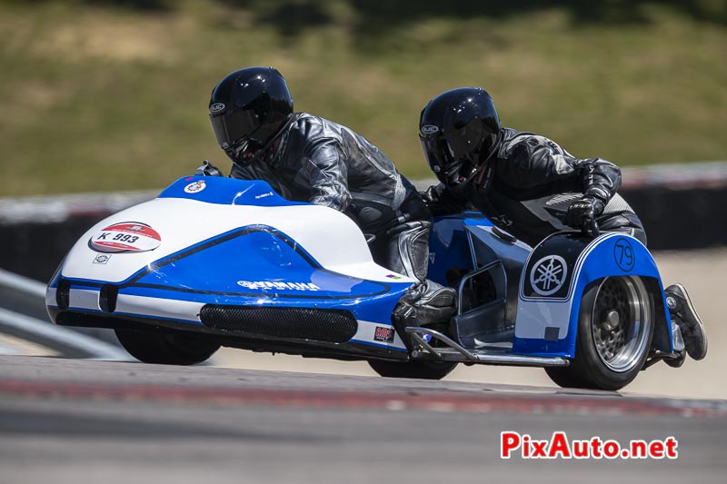 Coupes Moto Legende 2019, Side-car Busch-yamaha 750 Ow31 1977