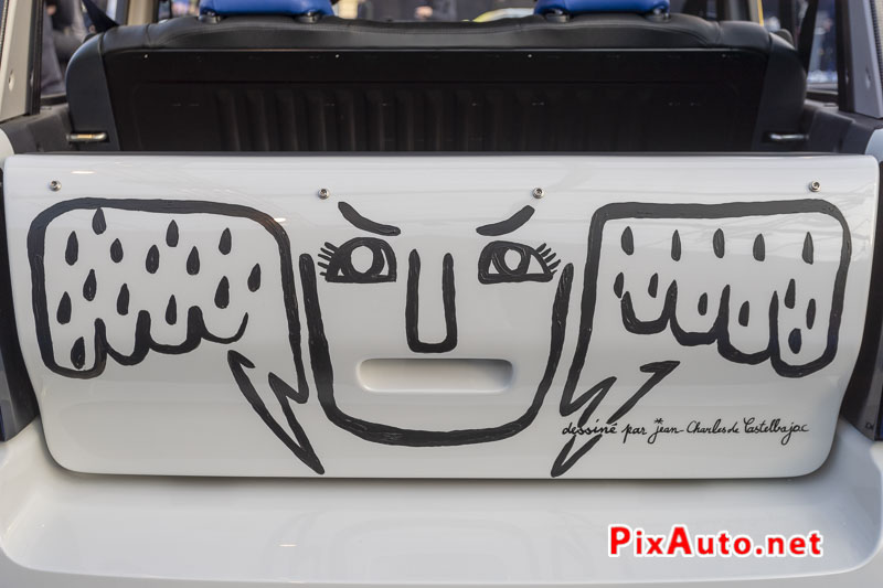 Festival Automobile International, Peinture Jean-Charles de Castelbajac