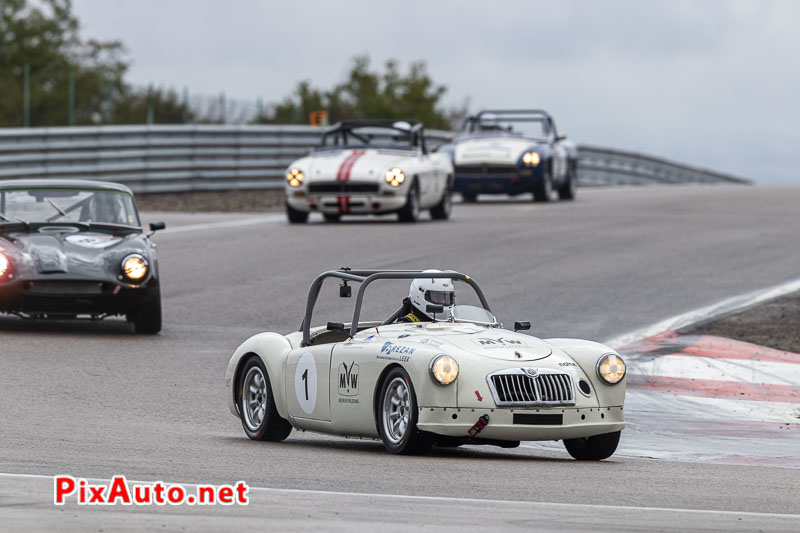 Dijon Motors Cup, British HTGT, #1 MG A Kees Rozema