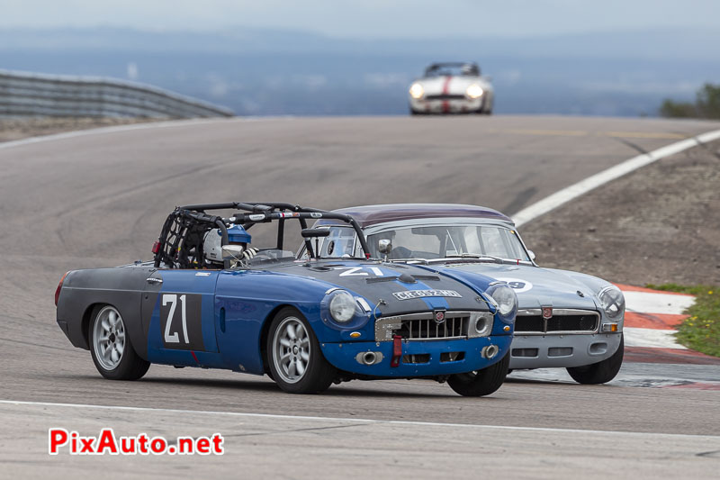 Dijon Motors Cup, British HTGT, #21 MG B Jean-luc Audry