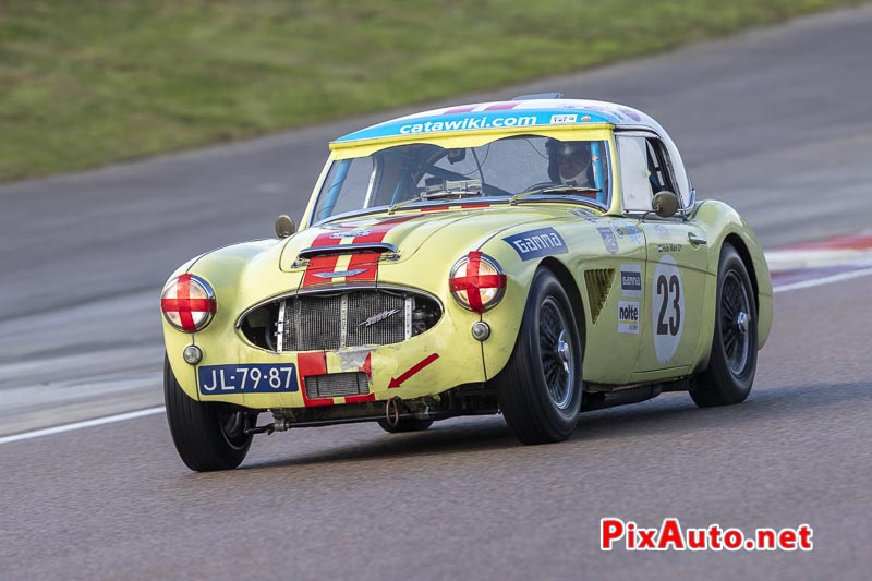 Dijon Motors Cup, NKHTGT, #23 Austin Healey 3000 Mk1, Huib Mars