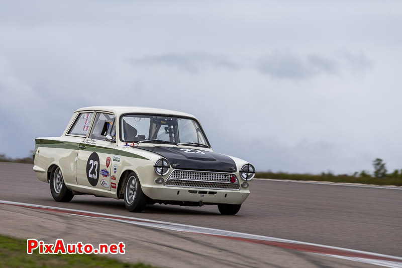 Dijon Motors Cup, CSCC Classic, #23 Lotus Cortina Mk1 1963