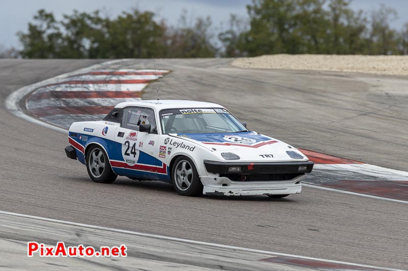 Dijon Motors Cup, British HTGT, #24 Triumph Tr8 Harald Raschke