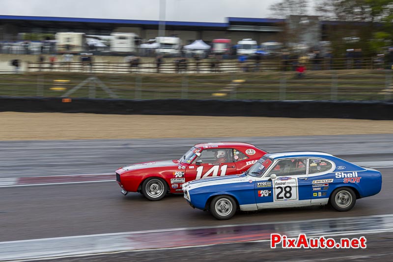 Dijon Motors Cup, Colmore YTCC, #28 Ford Capri Mk1 David Thomas