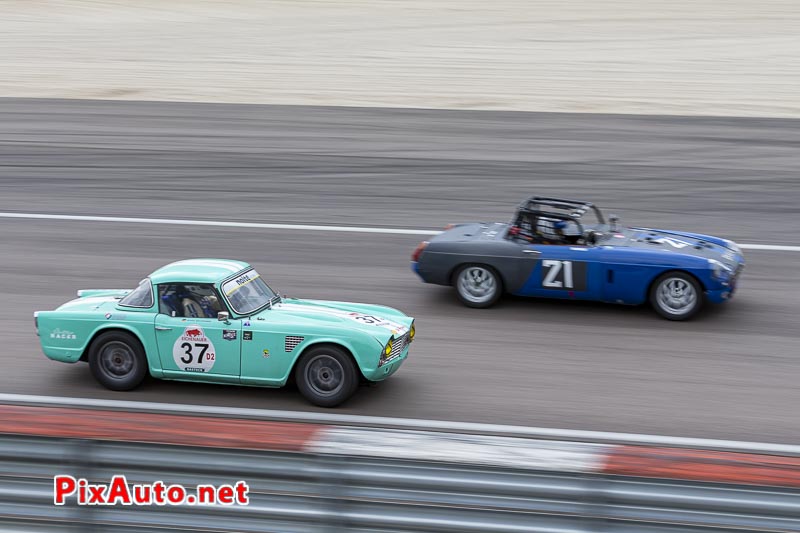 Dijon Motors Cup, British HTGT, #37 Triumph Tr4