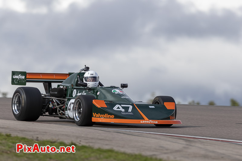 Dijon Motors Cup, HSCC, #47 March 76b Peter Micklewright