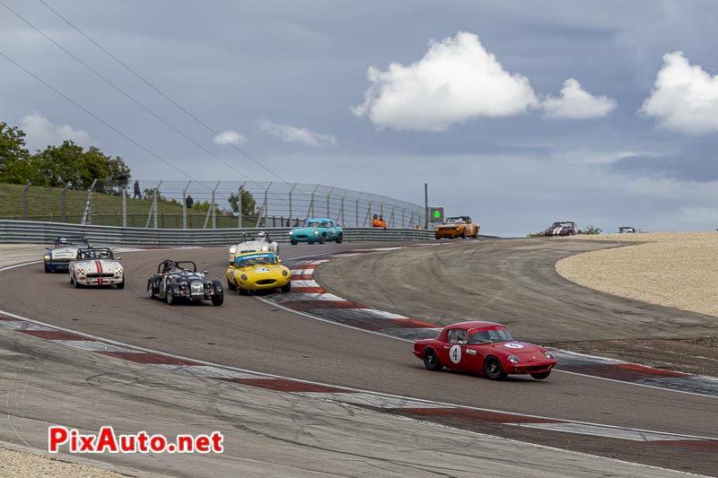 Dijon Motors Cup, British HTGT, #4 Lotus Elan 26r