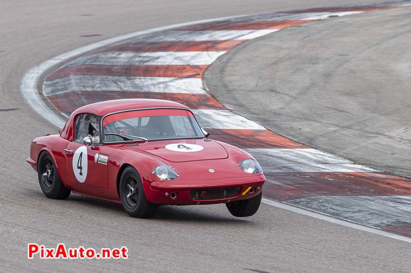 Dijon Motors Cup, British HTGT, #4 Lotus Elan Urs Muller