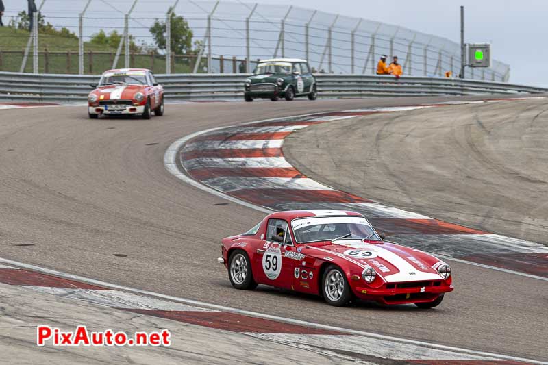 Dijon Motors Cup, British HTGT, #59 TVR 3000m Peter Scheurer