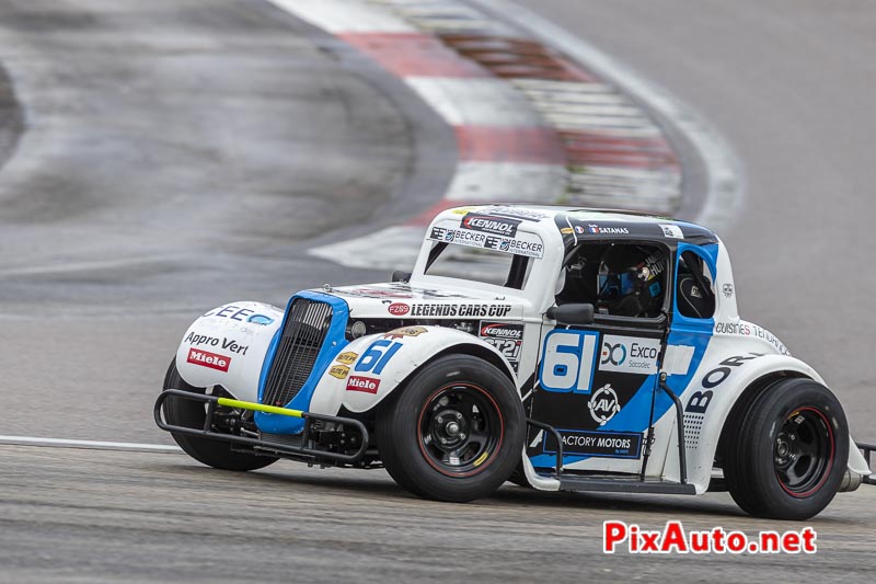 Dijon Motors Cup, Legends Cars Cup, #61 Sebastien Pineau