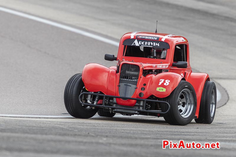 Dijon Motors Cup, Legends Cars Cup, #78 Patrick Metaut