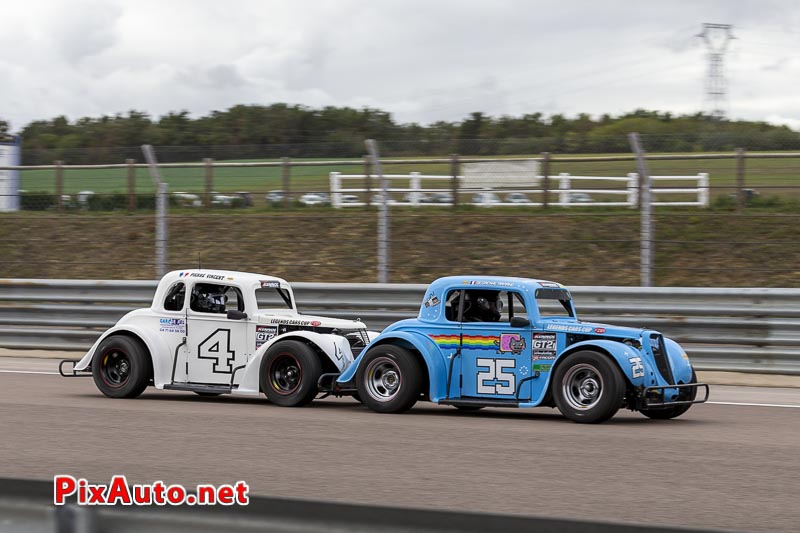 Dijon Motors Cup, Legends Cars Cup, Pare Choc Contre Pare Choc