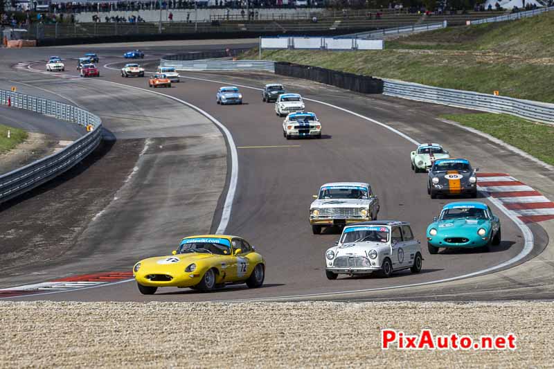 Dijon Motors Cup, Peloton du plateau NKHTGT