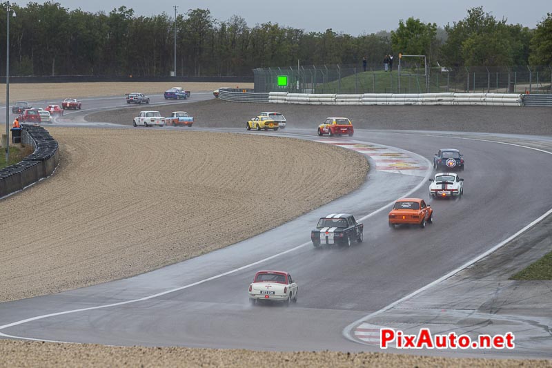 Dijon Motors Cup, Colmore YTCC, Peloton Sous la Pluie