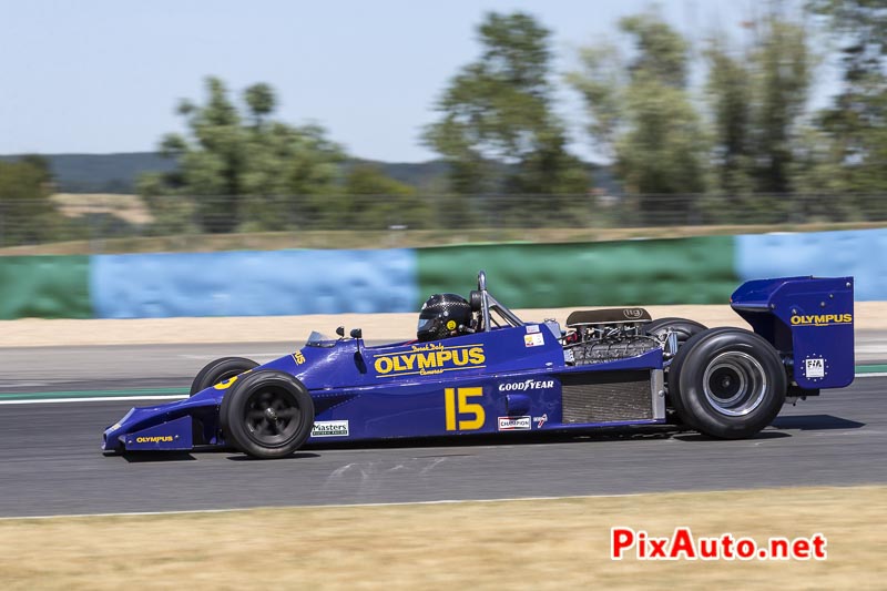 Grand Prix De France Historique, #15 Hesketh 308e Michel Baudoin