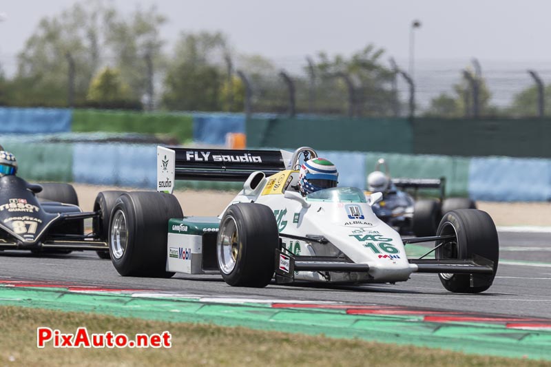 Grand Prix De France Historique, #16 Mark Hazell Williams Fw08c