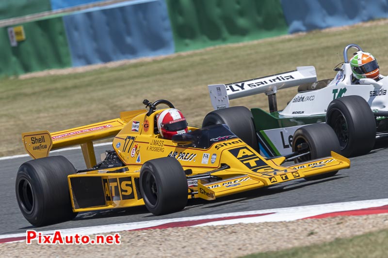 Grand Prix De France Historique, #177 ATS HS01 de 1978