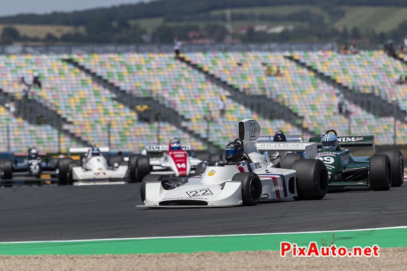 Grand Prix De France Historique, #22 James Hagan Hesketh 308