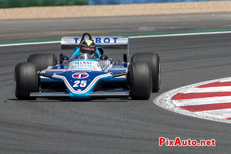 Grand Prix De France Historique, #25 Ligier JS17 de 1981
