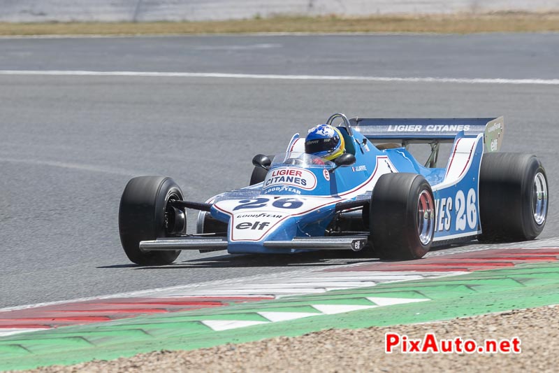 Grand Prix De France Historique, #26 Ligier JS11/15 Matteo Ferrer-Aza