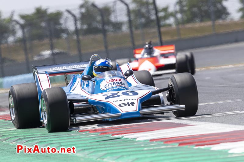 Grand Prix De France Historique, #26 Matteo Ferrer-aza Ligier JS11/15 de 1979