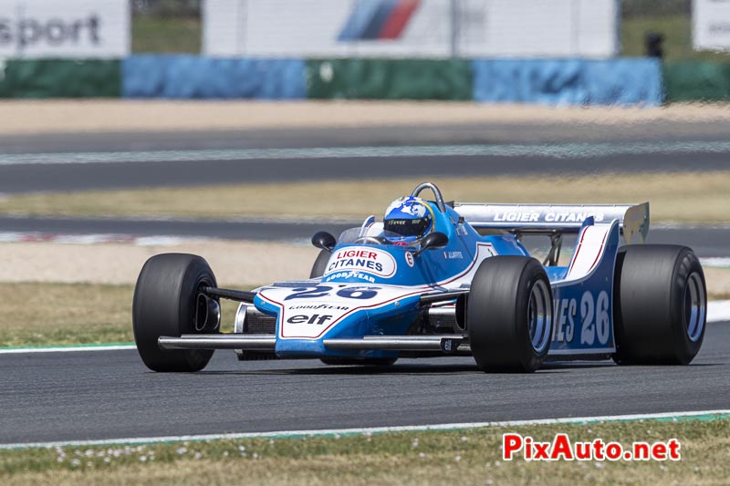 Grand Prix De France Historique, #26 Ligier JS11/15 Matteo Ferrer-aza