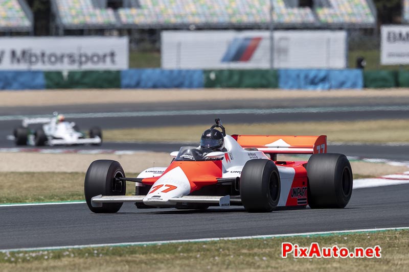 Grand Prix De France Historique, #77 James Hartley McLaren MP4/1