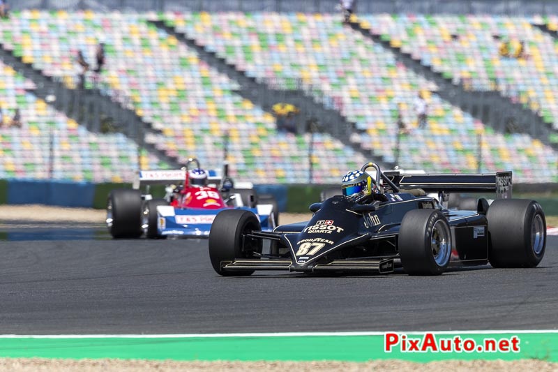 Grand Prix De France Historique, #87 Lotus 87b de 1981