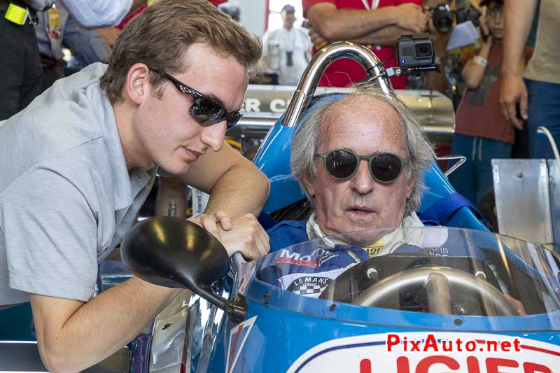 Grand Prix De France Historique, Matteo Ferrer-aza et Jacques Laffite