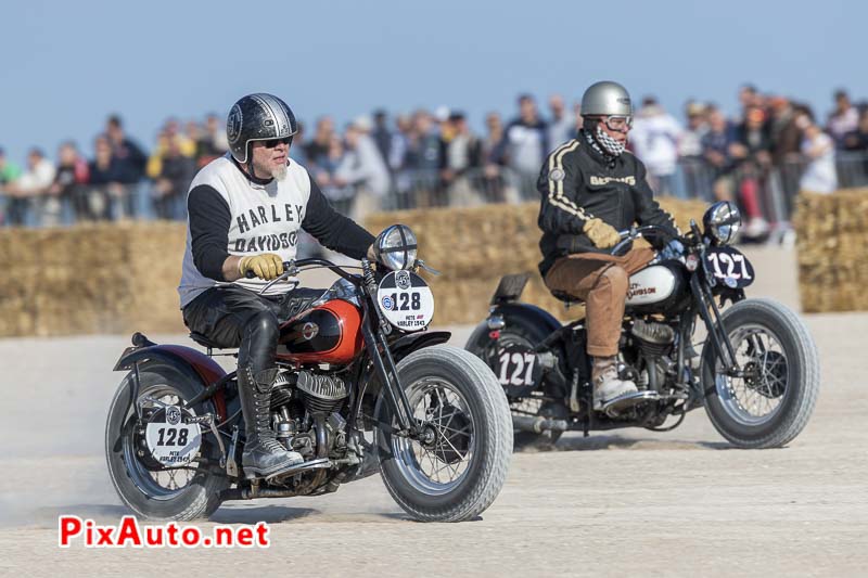 Normandy Beach Race, Duel de Harley-davidson WLA